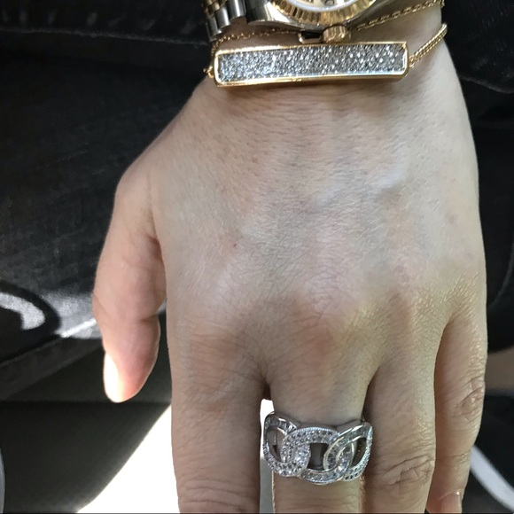 Chain link Ring - Picture 5 of 7